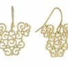 Promo ✨ Disney Dangle Earrings - Mickey Mouse Icon Filigree - Gold 🔥 -Disney shop 2016 08 09170809