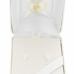 Hot Sale 😀 Disney Earrings - Tinker Bell Standing - Sterling Silver - Boxed ✨