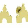 Discount ✨ Disney Earrings - Castle - Gold ❤️ -Disney shop 2016 08 09193202