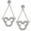 Budget 😀 Disney Arribas Earrings - Mickey Mouse Pave Crystal Dangle 🔥 -Disney shop 400002908944