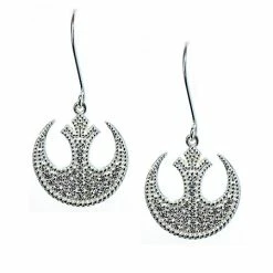Best Pirce 😍 Disney Rebecca Hook Earrings - Rebel Alliance Starbird - Star Wars 🔔