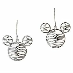 Best Pirce 🛒 Disney Rebecca Hook Earrings - Mickey Mouse Wave Icon 🎁