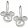 Hot Sale 😀 Disney Earrings - Silver Swirl Mickey Mouse Icon 🔔 2 Hot Sale 😀 Disney Earrings - Silver Swirl Mickey Mouse Icon 🔔 -Disney shop 7501002529682