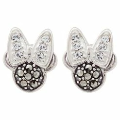 Best Sale 🛒 Disney Judith Jack Earrings - Minnie Mouse Icon - Swarovski Crystal 🔥