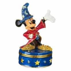 Outlet 🥰 Disney Arribas Trinket Box - Sorcerer Mickey Mouse ✔️