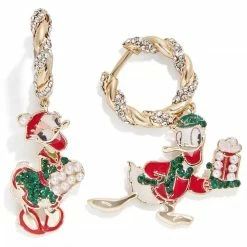 Promo 🎉 Disney BaubleBar Earrings - Donald And Daisy Duck Holiday 👏
