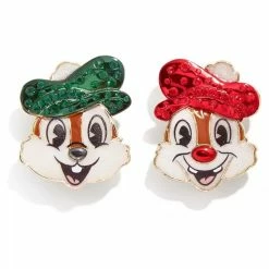 Cheap 🔥 Disney BaubleBar Earrings - Holiday Chip N Dale 😀
