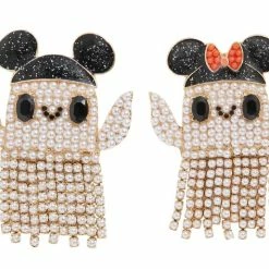 Top 10 🥰 Disney BaubleBar Earrings - Mickey And Minnie Mouse Ghost ⌛