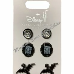 Best Pirce 👍 Disney Earrings Set - The Haunted Mansion - Set Of 3 ⌛