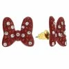 New 🤩 Disney Post Earrings - Dots And Dashes - Minnie Mouse Dot Bow 🤩 -Disney shop file a954c15385446