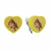 Flash Sale 🎉 Disney Clip On Earrings - Belle - Beauty And The Beast 🔔 -Disney shop img 3879