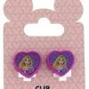 Discount ⭐ Disney Clip On Earrings - Rapunzel - Tangled ⌛ -Disney shop img 3886