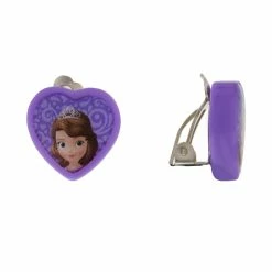 Brand new 👍 Disney Clip On Earrings - Sofia - Sofia The First 🛒