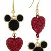 Buy ✔️ Disney Drop Earrings - Mickey And Heart 🎁 -Disney shop img 3925