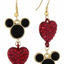 Buy ✔️ Disney Drop Earrings - Mickey And Heart 🎁