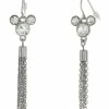 Buy 🔥 Disney Drop Earrings - Mickey Tassel Drop - Crystal 🛒 -Disney shop img 3927