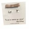 Buy 🌟 Disney Post Earrings - Mickey Mouse Icon With Gift Bag - Silver 🧨 -Disney shop img 7619