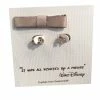 Hot Sale ✨ Disney Post Earrings - Mickey Mouse Icon With Gift Bag - Rose Gold 🔥 -Disney shop img 7620