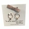 Cheap 🔥 Disney Earrings - Mickey Mouse Small Hoop With Gift Bag - Gold ✨ -Disney shop img 7621