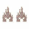Cheapest 🛒 Disney Rebecca Hook Earrings - Mickey Mouse Castle - Rose Gold ✨ -Disney shop img rt89334561