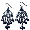Cheapest 🛒 Disney Dangle Earrings - Haunted Mansion Chandelier - Black 🛒 -Disney shop r7jd89hgwfq7vpyd7ha9iipqahnieshtpwcoiyhxary