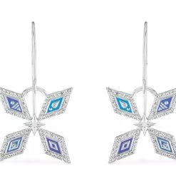 Cheapest ❤️ Disney Rebecca Hook Earrings - Snowflakes - Frozen 2 ⭐