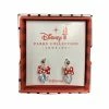 Wholesale ⌛ Disney Dangle Earrings - Minnie Mouse Bow With Crystal - Silver 🎁 -Disney shop sc11340