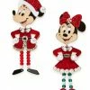 Wholesale 🌟 Disney BaubleBar Earrings - Santa Mickey And Minnie Mouse 😀 -Disney shop sc132890