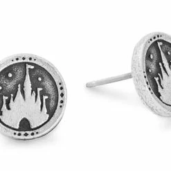 Buy 🔥 Disney Alex And Ani Earrings - Fantasyland Castle 🔥