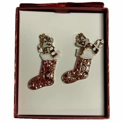 Top 10 👏 Disney BaulberBar Earrings - Holiday Chip N Dale Stockings 👍