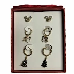 Coupon 🥰 Disney BaubleBar Earrings - Holiday Icons - Set Of 3 👏