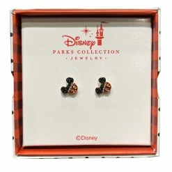 Hot Sale 😉 Disney Post Earrings - Mickey Mouse Sparkling Icons ✔️