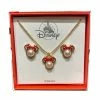 Brand new 🥰 Disney Necklace & Earrings Set - Minnie Mouse Pearl With Bow 🧨