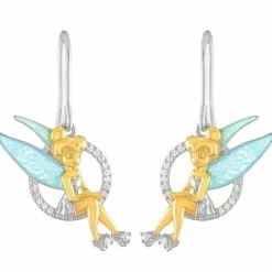 Wholesale 😍 Disney Rebecca Hook Earrings - Tinker Bell Seated 🔥