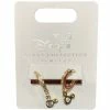 New 🛒 Disney Hoop Earrings - Mickey Mouse Icons - Red 👍 -Disney shop scp15213016